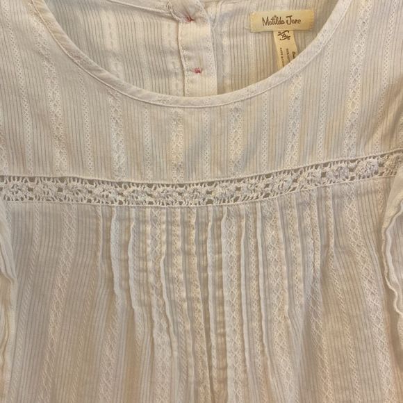 Matilda Jane White Ruffle Top - Picture 5 of 9